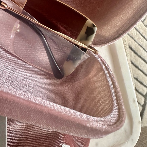 Miu Miu | MU 56VS Core Collection Sunglasses in Pink Gold/Pink Havana, Gradient - Picture 11 of 14